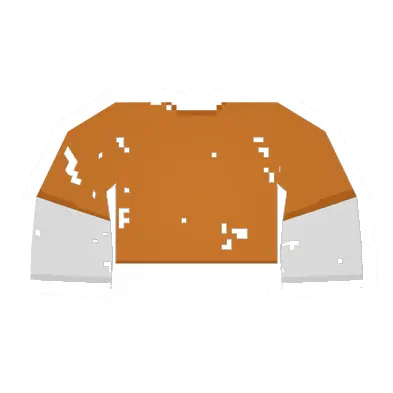 Unturned Worn Orange Layered Shirt clothing icon