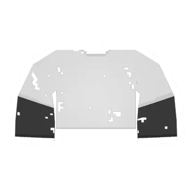 Unturned Worn White Layered Shirt clothing icon