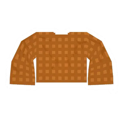 Unturned Orange Plaid Shirt clothing icon