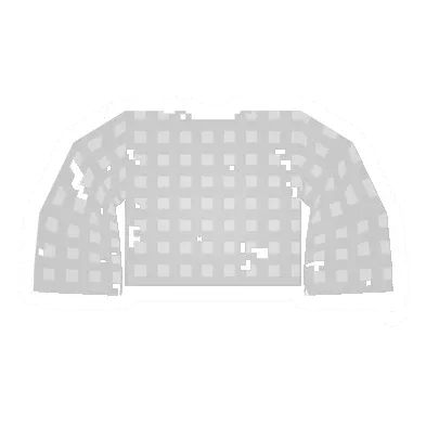 Unturned Worn White Plaid Shirt clothing icon