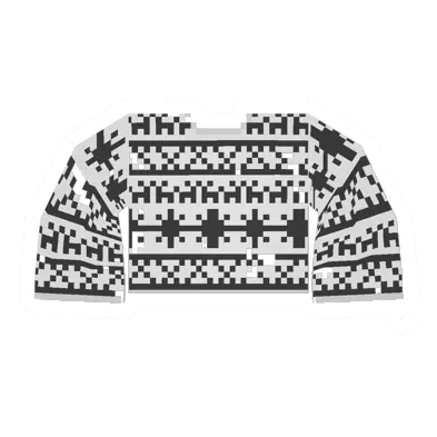 Unturned Worn White Sweater clothing icon