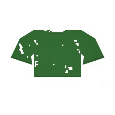 Unturned Worn Green Tee clothing icon