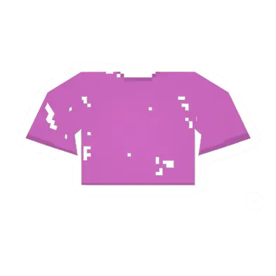 Unturned Worn Pink Tee clothing icon
