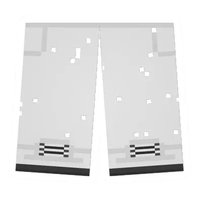 Unturned Worn White Pants clothing icon