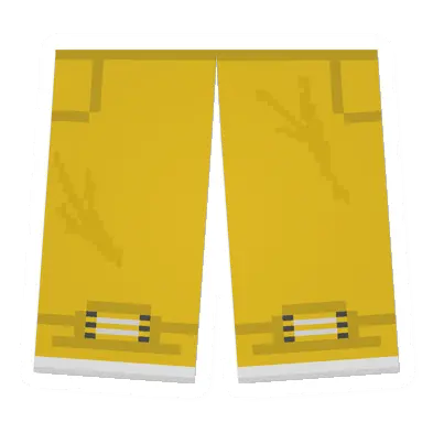 Unturned Yellow Pants clothing icon