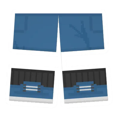 Unturned Blue Sawed-Off Shorts clothing icon