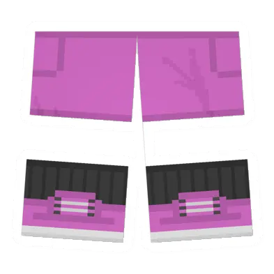 Unturned Pink Sawed-Off Shorts clothing icon