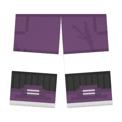 Unturned Purple Sawed-Off Shorts clothing icon
