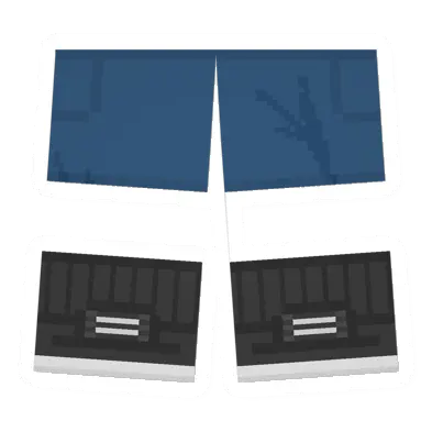 Unturned Jean Sawed-Off Shorts clothing icon
