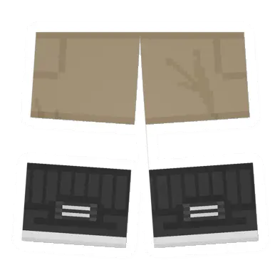 Unturned Khaki Sawed-Off Shorts clothing icon