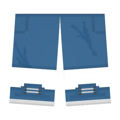 Unturned Blue Shorts clothing icon