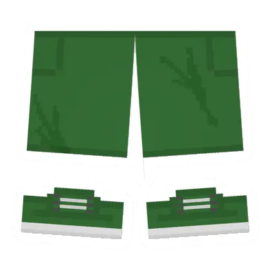 Unturned Green Shorts clothing icon