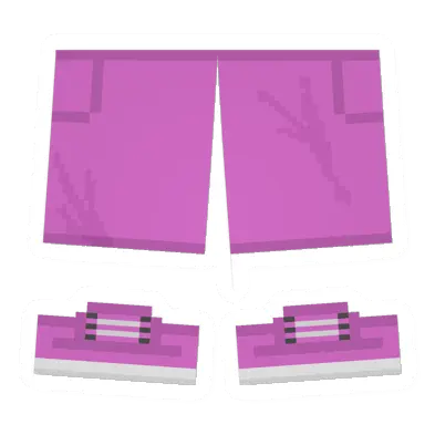 Unturned Pink Shorts clothing icon