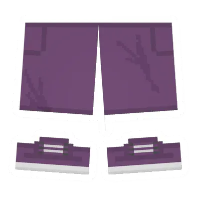 Unturned Purple Shorts clothing icon