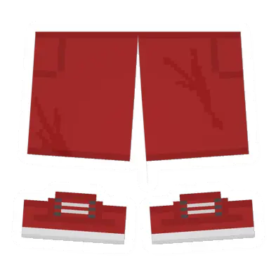 Unturned Red Shorts clothing icon