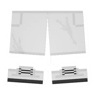 Unturned White Shorts clothing icon