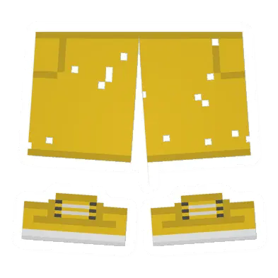 Unturned Worn Yellow Shorts clothing icon