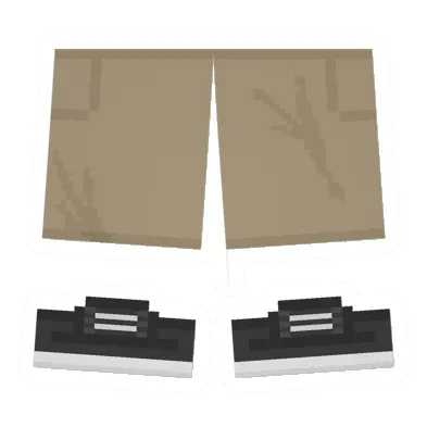 Unturned Khaki Shorts clothing icon