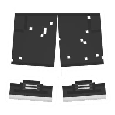 Unturned Worn Trouser Shorts clothing icon