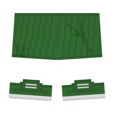 Unturned Green Skirt clothing icon