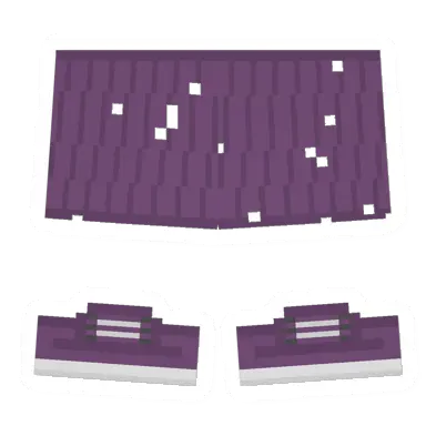 Unturned Worn Purple Skirt clothing icon