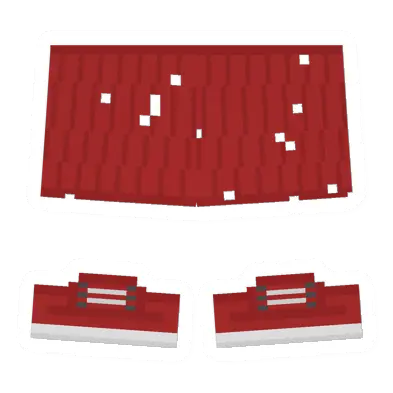 Unturned Worn Red Skirt clothing icon