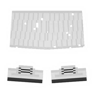 Unturned Worn White Skirt clothing icon