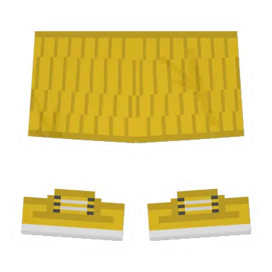 Unturned Yellow Skirt clothing icon