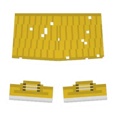 Unturned Worn Yellow Skirt clothing icon