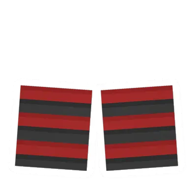 Unturned Red & Black Knee High Socks supply icon
