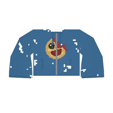 Unturned Worn Blue Seppuku Waffles Hoodie clothing icon