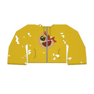 Unturned Worn Yellow Seppuku Waffles Hoodie clothing icon