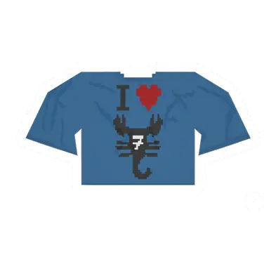 Unturned Blue Scorpion-7 Tee clothing icon