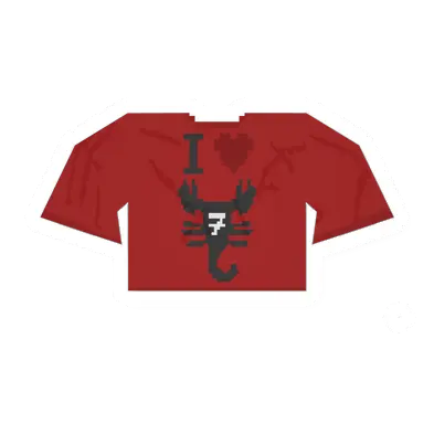Unturned Red Scorpion-7 Tee clothing icon