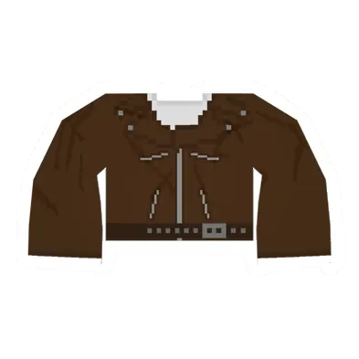 Unturned Brown Biker Jacket clothing icon