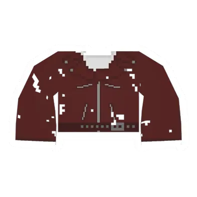 Unturned Worn Red Biker Jacket clothing icon