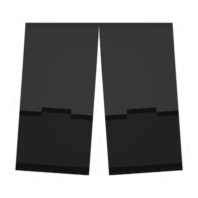 Unturned Black Biohazard Suit Pants clothing icon