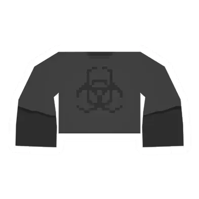 Unturned Bleached Biohazard Suit Shirt clothing icon