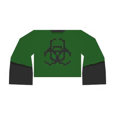 Unturned Green Biohazard Suit Shirt clothing icon