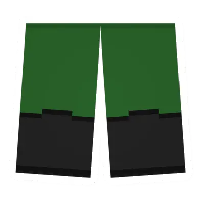 Unturned Green Biohazard Suit Pants clothing icon