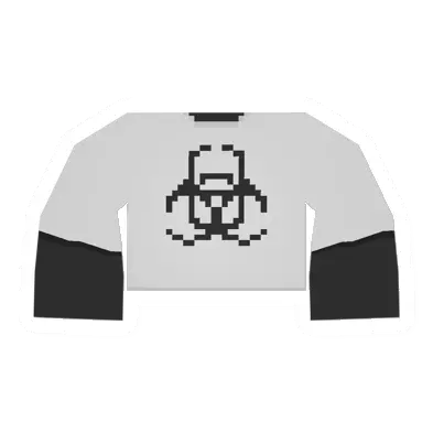 Unturned White Biohazard Suit Shirt icon
