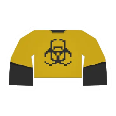 Unturned Yellow Biohazard Suit Shirt clothing icon