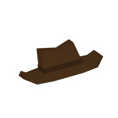 Unturned Brown Cowboy Hat clothing icon