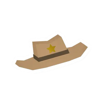 Unturned Tan Sheriff Hat clothing icon