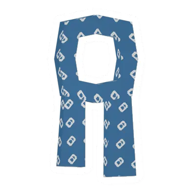 Unturned Blue Scarf clothing icon