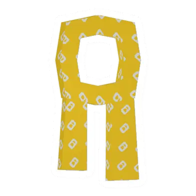 Unturned Yellow Scarf clothing icon