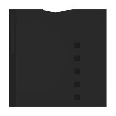 Unturned Black Leather Vest clothing icon