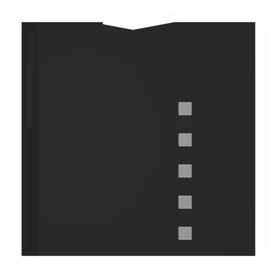 Unturned Black Leather Vest (Wings) clothing icon