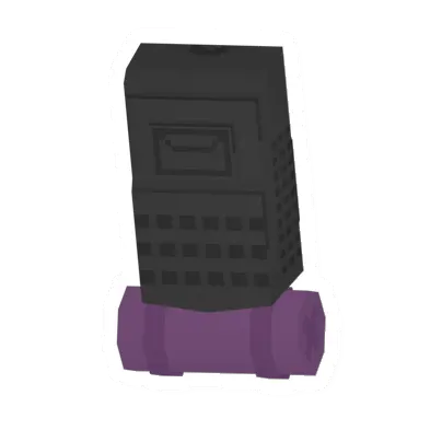 Unturned Black Hiking Pack (Purple Bedroll) backpack icon