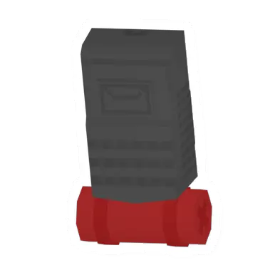 Unturned Bleached Hiking Pack (Red Bedroll) backpack icon